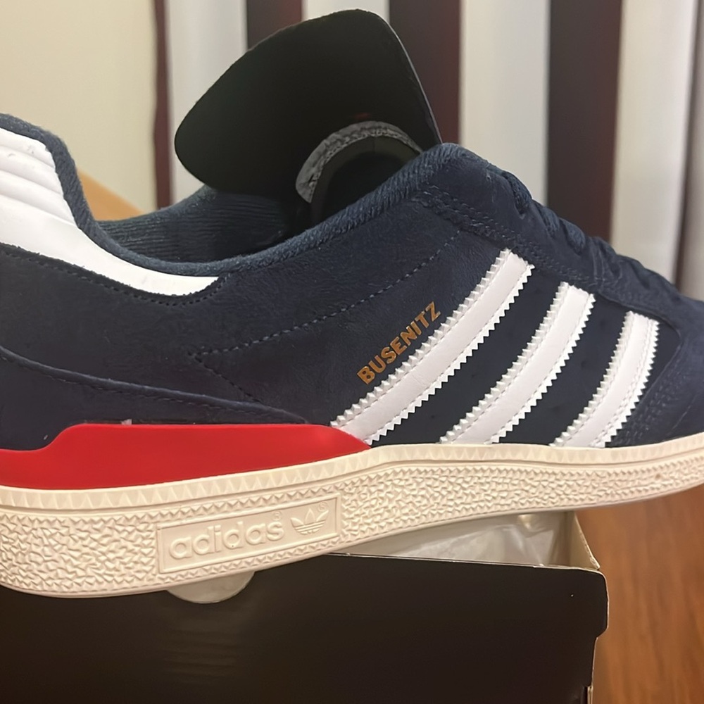 Adidas Busenitz Skateboarding Shoes Sneakers JH8132 Navy Blue new Mens Size 12 - Picture 12 of 16
